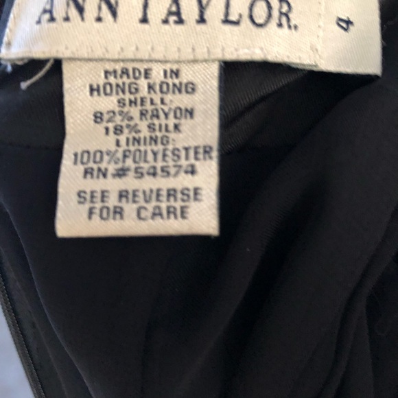 Ann Taylor Velvet Long Maxi Skirt with Slit size 4 - Picture 4 of 5